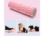 Massage Roller Foam Roller Pilates Column Yoga Pink Multifunctional Foam Roller Ideal for Muscle Building, Fitness and Fascia Massage, Used At Ho