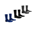 Coolmax Compression 3 Pairs Ankle Toe Socks - Mixed
