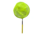 Butterfly Net Handheld Telescopic Explore Nature Exercise Hand-on Ability Fishing Net Outdoor Supplies  Yellow