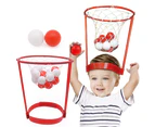 Outdoor Headband Hoop Ball Toy Security Catching Basketball Parent-child Game