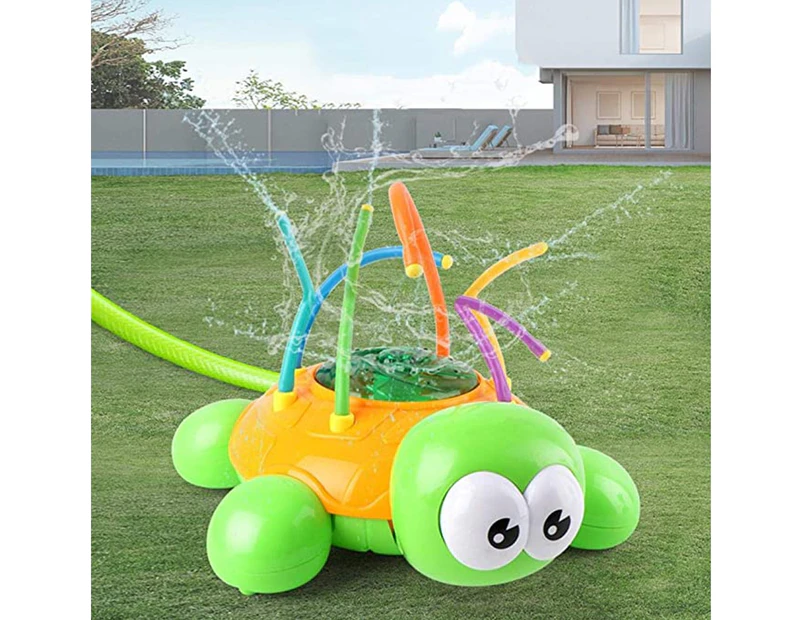 Cute Cartoon Tortoise Summer Outdoor Water Spray Sprinkler Kids Children Toy Tortoise