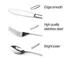 24 Piece Flatware Set Stainless Steel Cutlery with Gift Box