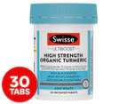 Swisse Ultiboost High Strength Organic Turmeric 30 Tabs