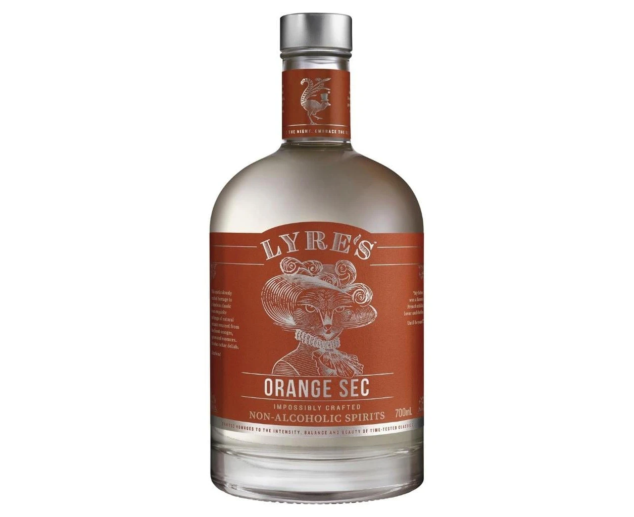 Lyre's Orange Sec Non Alcoholic Spirit 700ml