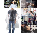Disposable Hairdressing Cape,50pcs Waterproof Hairdressing Salon Capes
