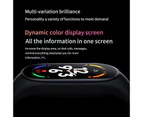 Smart Bracelet Band Blood Oxygen Fitness Tracker Heart Rate Monitor Bluetooth Smart Watch M7 Full-Screen Display - Blue