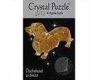 Dachshund 3d Crystal Puzzle