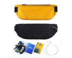 Waterproof Outdoor Running Sports Belt Waist Bag Phone Pouch Bum Fanny Pack Black