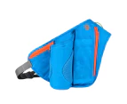 Outdoor Travel Hiking Cycling Waist Bag Fanny Pack Phone Water Bottle Pouch Blue