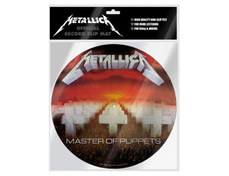 Metallica 12" Master of Puppets Record Slipmat