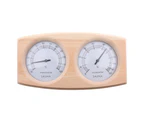 2 in 1 Sauna Room Wooden Thermometer Hygrometer Steam Temperature Humidity Meter