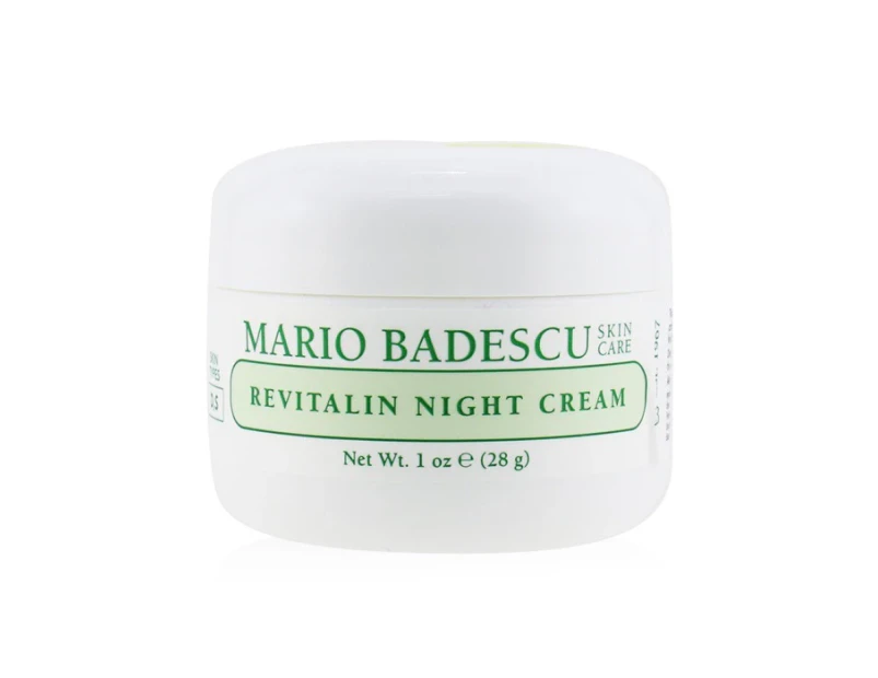Mario Badescu Revitalin Night Cream  For Dry/ Sensitive Skin Types 29ml/1oz