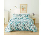 100% Cotton Lightly Quilted Coverlet Set Delta Queen 230 x 250 cm