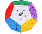 Cyclone Boys 3x3 Megaminx Stickerless Speed Cube Pentagonal Dodecahedron Cube Puzzle Toy