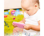 Baby Phone, Baby Cell Phone Toy with Lights & Music, Early Learning Educational Toys, Sensory Toys for Toddlers Boys and Girls Gifts