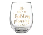 This is My Wedding Planning Glass Bridal Shower Bride To Be Gift