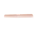 Professional Stainless Steel Hair Comb Ultra-thin Anti-Static Hairdressing Tool-Golden