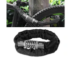 Anti Theft Security Keyless 5 Digit Code Password Chain Lock for Bike Bicycle