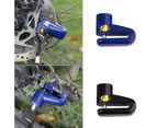 Mini Bicycle Cycling Motorcycle Security Safe Rotor Disk Disc Brake Wheel Lock Black