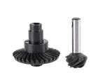 2Pcs 8T 30T Alloy Bevel Axle Helical Gear for 1/10 RC Car SCX10 II 90047 90046 Black