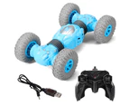 2.4 Mini Remote Control Deformation Drift Dump Off-road Vehicle Toy Car Kid Gift Red