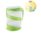 Butterfly Habitat Insect Cage - Round pop up mesh,14x18cm,green
