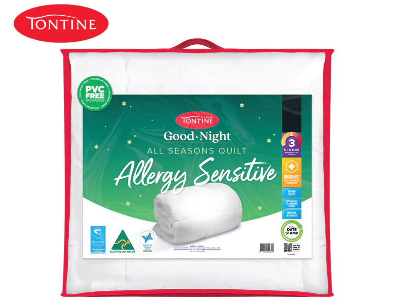 Tontine Good Night Allergy Sensitive All Seasons Quilt