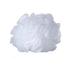 Bath Shower Sponge Loofahs (Pack of 6, 60g/pcs), Snow White Mesh Pouf Shower Ball Big Luxury Body Buff Puff in Bulk