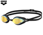 Arena Air-Speed Mirror Indoor Swimming Goggles - Yellow/Black