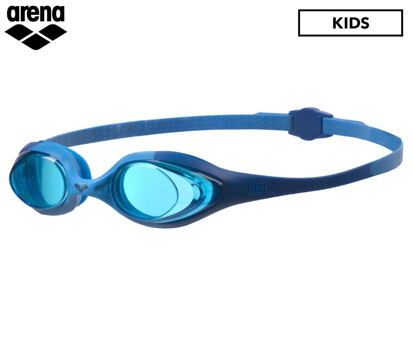 Arena Kids' Spider Jr Goggles - Blue/Blue