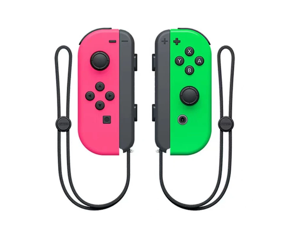 Game Controller Joypad Switch Joys Switch Gamepad Joysticks For Joy Pad L/R Controller Joypad Wireless Switch Control - Pink Green