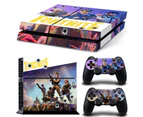 Fortnite PS4 Skin Joker Vinyl Decal Cover for Sony Playstation Game Console + Controllers Sticker - TN-PS4-6930