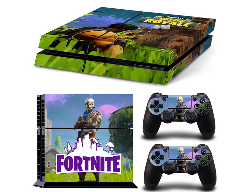 Fortnite PS4 Skin Joker Vinyl Decal Cover for Sony Playstation Game Console + Controllers Sticker - TN-PS4-6933
