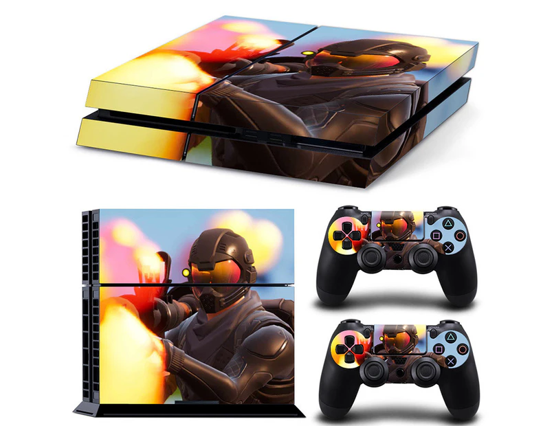 Fortnite PS4 Skin Joker Vinyl Decal Cover for Sony Playstation Game Console + Controllers Sticker - TN-PS4-6942