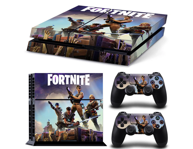 Fortnite PS4 Skin Joker Vinyl Decal Cover for Sony Playstation Game Console + Controllers Sticker - TN-PS4-6955