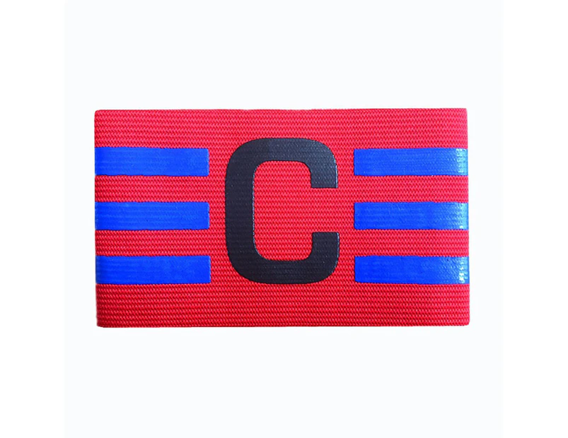 Football Captain Armband Soccer Competition Sports Match Leader Arm Band Badge Red