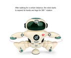 Space Robot Attractive High Imitation Eco-friendly Singing Music Elecronic Robot Toy for Kids