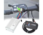 1 Set ABS Bike Panel Controller Wear Resistant High Strength Brushless Bike Speed Control Display for Electric Bike