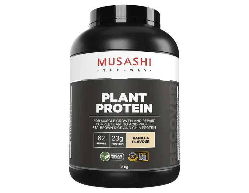 Musashi Plant Protein Vanilla 2kg