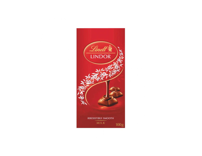 Lindt Lindor Milk Chocolate 100g x 10