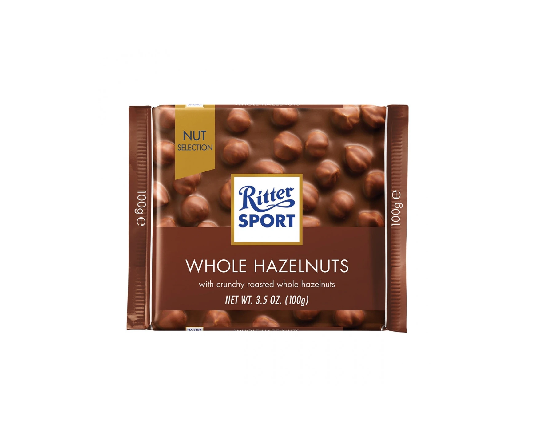 Ritter Sport Milk Whole Hazelnut 100g x 10