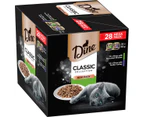 Dine Classic Collection Slices with Succulent Chicken & Slices with Tender Turkey Wet Cat Food 28pk