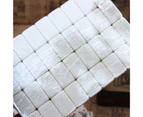Mahjong 146 Tiles Scratch-resistant Mini Size Melamine Chinese Mahjong for Home White