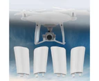 Landing Leg Gear Cover Case Replacement Drone Accessory for DJI Phantom 4 Pro White