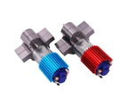 Speed Change Box Metal Motor Gearbox for  FY001/FY002/MN90 Remote Control Cars Blue