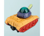 Tank Toy 360 Degree Steering Recreational Funny Electronic Light Music Tank Toy for Early Education Random Color