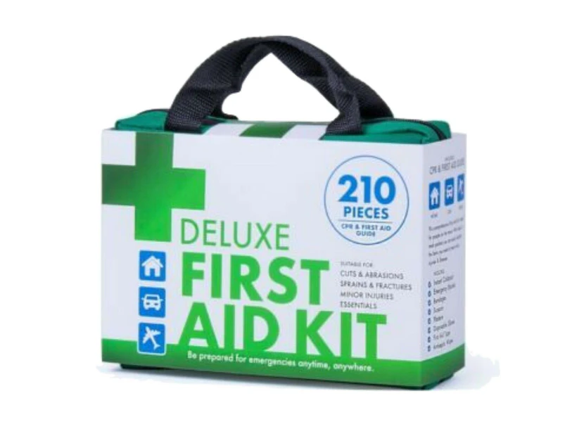 210Pcs First Aid Kit Medical Travel Workplace Family Safety ARTG Registered