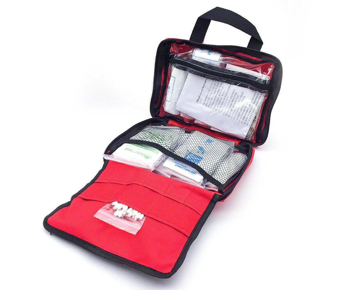 230 PCS Emergency First Aid Kit Medical Travel Set Workplace Family Safety