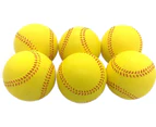 6 Pack Practice Baseballs Foam Baseball Ball Baseball for Kids Teens Softball