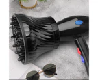 Portable Adjustable Curling Dryer Diffuser Natural Wavy Hair Styling Accessory-White